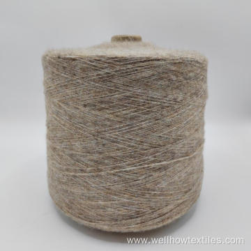 1/9NM 60%POLYESTER 32%ACRYLIC 5%WOOL 3%SPANDEX BRUSH YARN